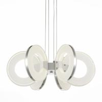 SL903.103.06 Люстра подвесная ST-Luce Белый/Белый, Хром LED 6*11,9W 3000K GUIDA