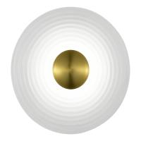 SL6125.311.01 Светильник настенный ST-Luce Латунь/Прозрачный LED 1*6W 3000K MOON