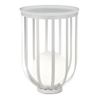 utsenka-SL6129.504.01 Светильник настольный ST-Luce Белый/Белый E27 1*60W НОРДИК