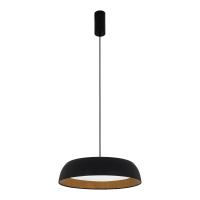 SLE1812-403-01 Светильник подвесной Черный, Древесный/белая LED 1*30W 4000K MUSE