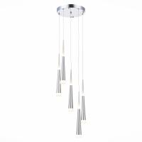 *SLE200113-05 Светильник подвесной Хром/Хром, Белый LED 5*7W 4000K