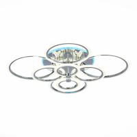 *SLE500512-08RGB Светильник потолочный Хром/Белый LED 1*212W RGB 15W 3000-6000K