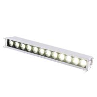 ST762.532.12 Св-к встр. белый LED 1*12W 3000K 1 200Lm Ra 90 24° IP20 L240xW30xH36 170-240V Встраиваемые светильники
