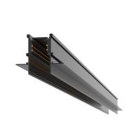 ST004.429.12.1 Шинопровод магнитный встраиваемый под ГКЛ 12мм ST-Luce Черный Длина 2 000мм СКАЙЛАЙН 48V