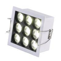 ST763.532.10 Св-к встр. белый LED 1*10W 3000K 950Lm Ra95 36° IP20 L71xW71xH36 170-240V Встраиваемые светильники