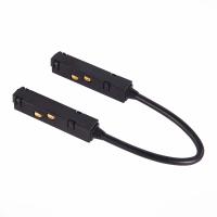 ST006.449.00.1 Коннектор питания угловой для магнитного шинопровода  ST-Luce Черный SKYLINE 48