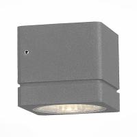 SL563.701.01 Светильник уличный настенный ST-Luce Серый/Прозрачный LED 1*8W 3000K COCTOBUS