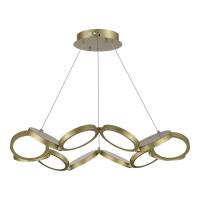 utsenka-SL6508.203.01 Светильник подвесной ST-Luce Матово Золотистый/Белый LED 1*60W 4000K РИО